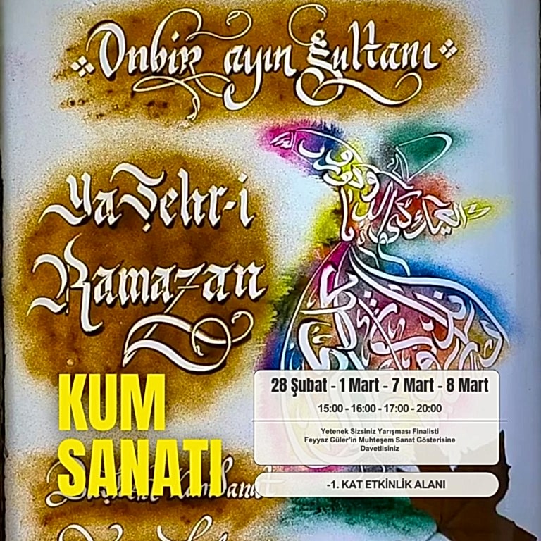 Kum Sanat Gösterisi
